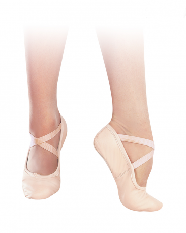 Sansha No. 8 Entrechat Leather Split Sole Ballet Shoes